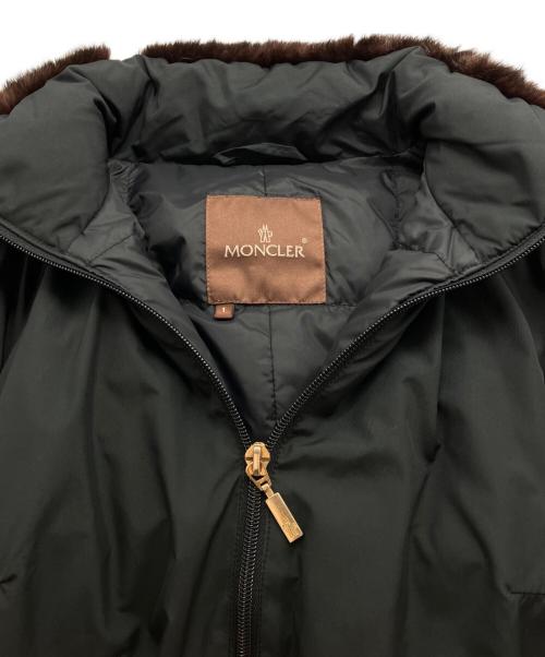 MONCLER（モンクレール）MONCLER (モンクレール) ダウンジャケット　茶タグ ブラック サイズ:1の古着・服飾アイテム