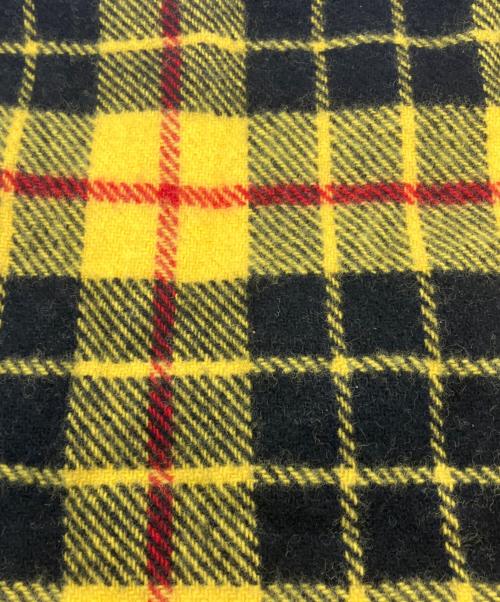 COMME des GARCONS HOMME（コムデギャルソン オム）COMME des GARCONS HOMME (コムデギャルソン オム) タータンチェック柄マフラー　 イエロー サイズ:-の古着・服飾アイテム