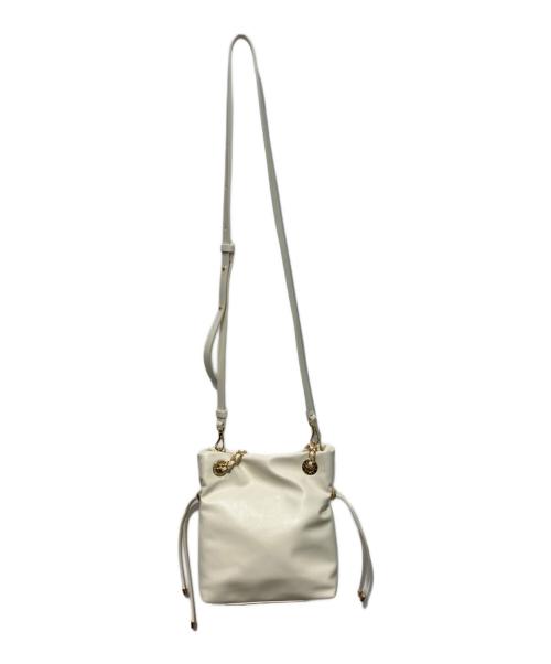 CHARLES & KEITH（チャールズアンドキース）CHARLES & KEITH (チャールズアンドキース) Arya アリア ブレイドストラップ ダブルハンドルクロスボディバッグ ホワイト サイズ:-の古着・服飾アイテム