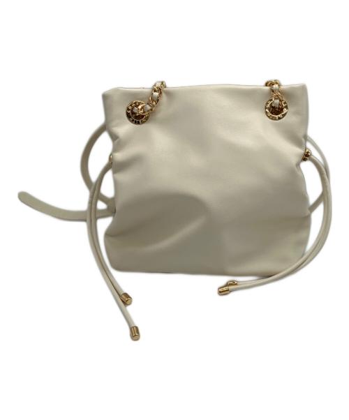 CHARLES & KEITH（チャールズアンドキース）CHARLES & KEITH (チャールズアンドキース) Arya アリア ブレイドストラップ ダブルハンドルクロスボディバッグ ホワイト サイズ:-の古着・服飾アイテム
