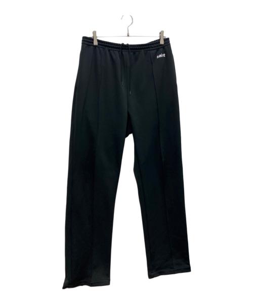 SAINT MICHAEL（セントマイケル）SAINT MICHAEL (セントマイケル) TRACK PANTS SAINT ブラック サイズ:Lの古着・服飾アイテム