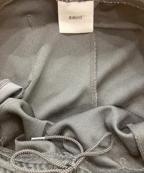 SAINT MICHAEL（セントマイケル）SAINT MICHAEL (セントマイケル) TRACK PANTS SAINT ブラック サイズ:Lの古着・服飾アイテム