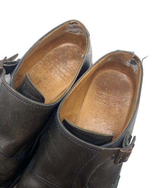 PARABOOT（パラブーツ）PARABOOT (パラブーツ) モンクストラップシューズ ブラック サイズ:8の古着・服飾アイテム