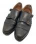 PARABOOT（パラブーツ）の古着「モンクストラップシューズ」｜ブラック