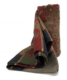 ETRO（エトロ）の古着「大判ストール」｜レッド