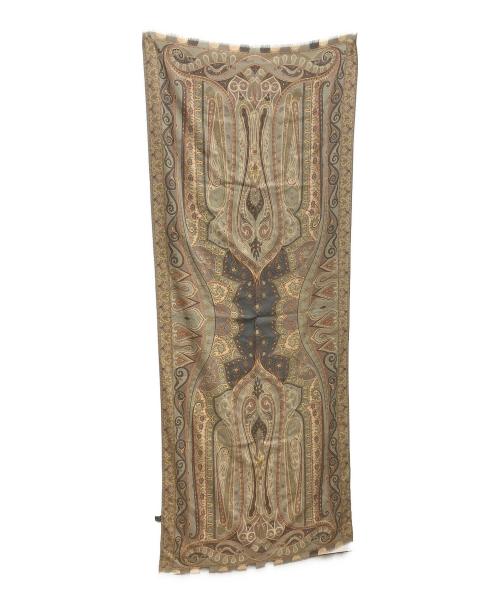 ETRO（エトロ）ETRO (エトロ) 大判ストール ベージュ サイズ:-の古着・服飾アイテム