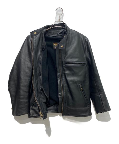 VANSON（バンソン）VANSON (バンソン) Single rider jacket TYPE B ブラック サイズ:40の古着・服飾アイテム