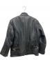 VANSON (バンソン) Single rider jacket TYPE B ブラック サイズ:40：40000円