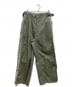 YOKEヨーク）の古着「26SS Connected Military Pants」｜グリーン