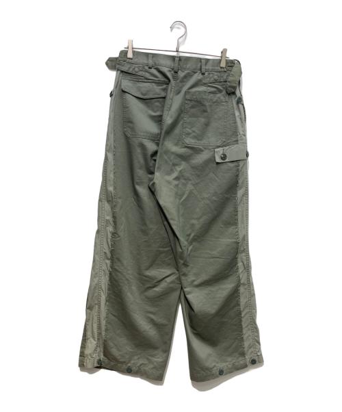 YOKE（ヨーク）YOKE (ヨーク) 26SS Connected Military Pants グリーン サイズ:3の古着・服飾アイテム