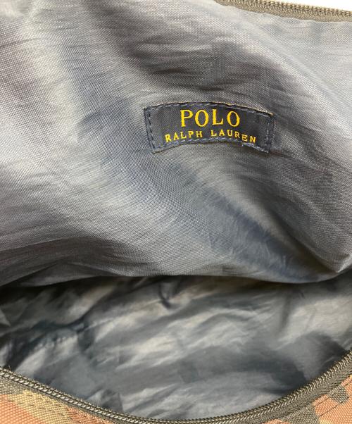 POLO RALPH LAUREN（ポロ・ラルフローレン）POLO RALPH LAUREN (ポロ・ラルフローレン) ダッフルバッグ グリーンの古着・服飾アイテム