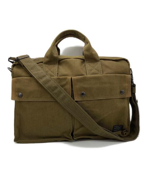 PORTER（ポーター）PORTER (ポーター) SMOKY  2WAY BRIEFCASE カーキ サイズ:-の古着・服飾アイテム