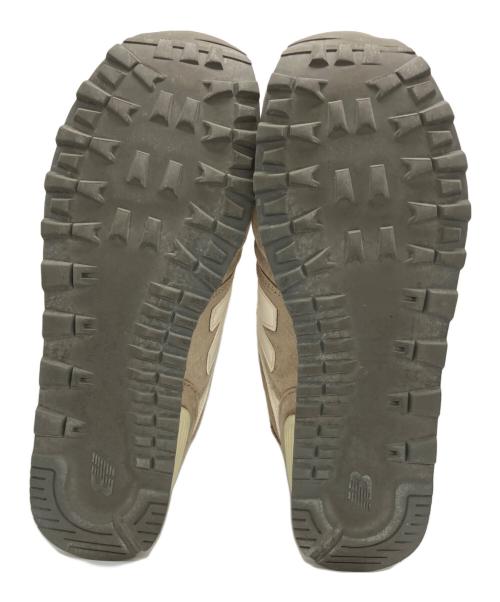NEW BALANCE（ニューバランス）NEW BALANCE (ニューバランス) ローカットスニーカー　イングランド製 ベージュ サイズ:28.5cmの古着・服飾アイテム