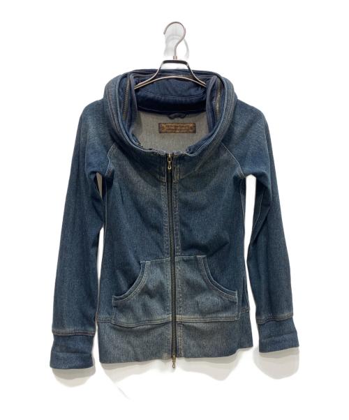 VINTAGE GOA（ヴィンテージゴア）VINTAGE GOA (ヴィンテージゴア) gimmick bono Hoodie jacket インディゴ サイズ:Freeの古着・服飾アイテム