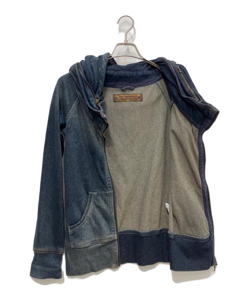 VINTAGE GOA（ヴィンテージゴア）VINTAGE GOA (ヴィンテージゴア) gimmick bono Hoodie jacket インディゴ サイズ:Freeの古着・服飾アイテム
