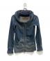 VINTAGE GOA（ヴィンテージゴア）の古着「gimmick bono Hoodie jacket」｜インディゴ