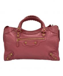 BALENCIAGA（バレンシアガ）の古着「GIANT CITY BAG」｜ピンク