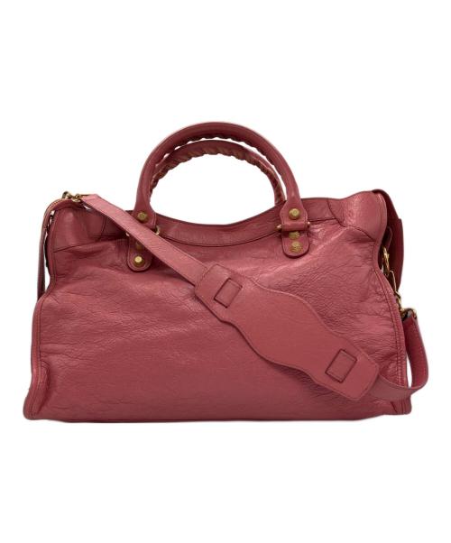 BALENCIAGA（バレンシアガ）BALENCIAGA (バレンシアガ) GIANT CITY BAG ピンク サイズ:-の古着・服飾アイテム
