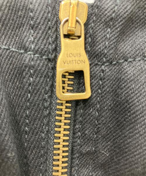 LOUIS VUITTON（ルイ ヴィトン）LOUIS VUITTON (ルイ ヴィトン) モノグラムジップアップワークジャケット ブラック サイズ:48の古着・服飾アイテム