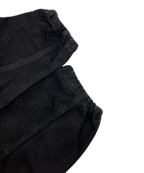 LOUIS VUITTON（ルイ ヴィトン）LOUIS VUITTON (ルイ ヴィトン) モノグラムジップアップワークジャケット ブラック サイズ:48の古着・服飾アイテム