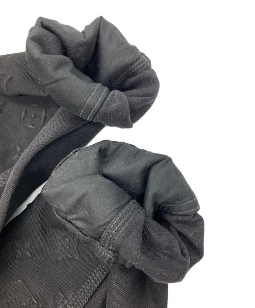 LOUIS VUITTON（ルイ ヴィトン）LOUIS VUITTON (ルイ ヴィトン) モノグラムジップアップワークジャケット ブラック サイズ:48の古着・服飾アイテム