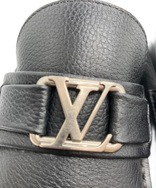 LOUIS VUITTON（ルイ ヴィトン）LOUIS VUITTON (ルイ ヴィトン) メジャーラインローファー ブラック サイズ:6の古着・服飾アイテム