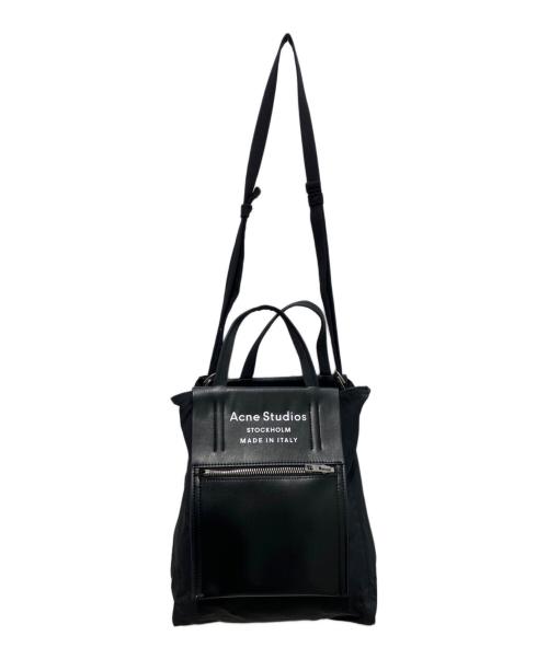 Acne studios（アクネ ストゥディオズ）ACNE STUDIOS (アクネ ストゥディオズ) ペーパーナイロントートバッグ ブラック サイズ:-の古着・服飾アイテム