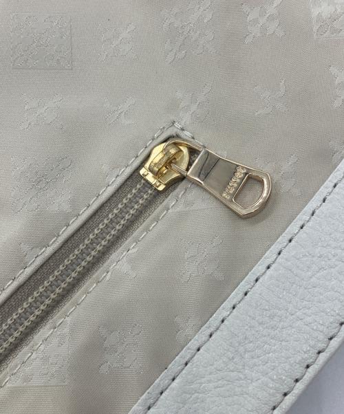 russet（ラシット）russet (ラシット) ランダムメッシュレザー2WAYトートバッグ ホワイト サイズ:-の古着・服飾アイテム