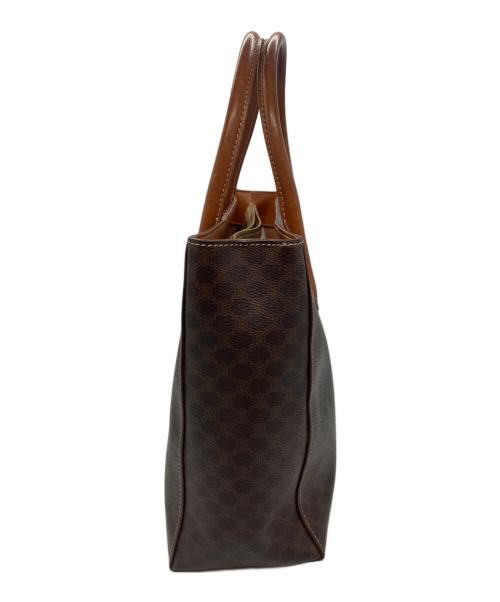 CELINE（セリーヌ）CELINE (セリーヌ) マカダム ハンドバッグ ブラウンの古着・服飾アイテム