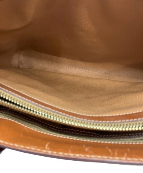 CELINE（セリーヌ）CELINE (セリーヌ) マカダム ハンドバッグ ブラウンの古着・服飾アイテム
