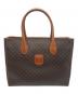 CELINE（セリーヌ）の古着「マカダム ハンドバッグ」｜ブラウン