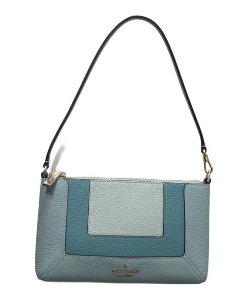 Kate Spade（ケイトスペード）Kate Spade (ケイトスペード) Lena Convertible Wristlet ブルー サイズ:-の古着・服飾アイテム