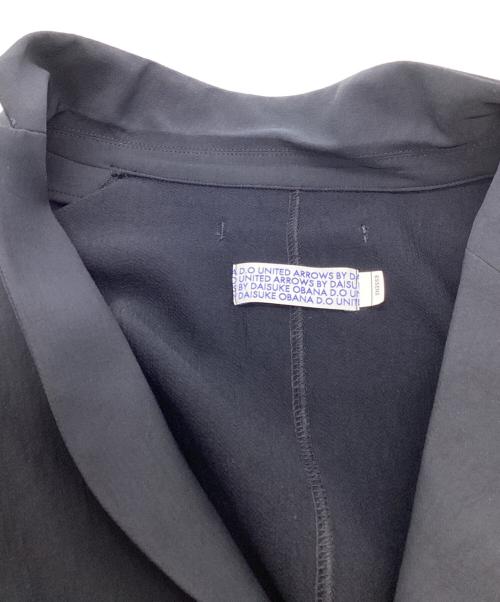 D.O UNITED ARROWS BY DAISUKE OBANA（ディーオーユナイテッドアローズバイダイスケオバナ）D.O UNITED ARROWS BY DAISUKE OBANA (ディーオーユナイテッドアローズバイダイスケオバナ) ESSENS I D/SL JACKET　25AW 　 ネイビー サイズ:Mの古着・服飾アイテム