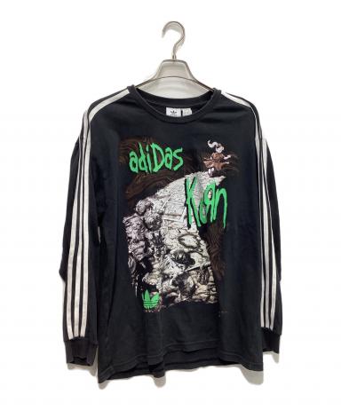 中古・古着通販】adidas (アディダス) KORN (コーン) Long Sleeve T