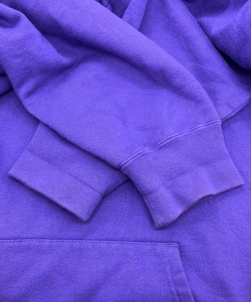 SUPREME（シュプリーム）SUPREME (シュプリーム) 21AW Contrast Hooded Sweatshirt パープル サイズ:XLの古着・服飾アイテム