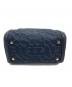 中古・古着 COACH (コーチ) シグネチャーミニボストンバッグ ネイビー サイズ:-：14000円