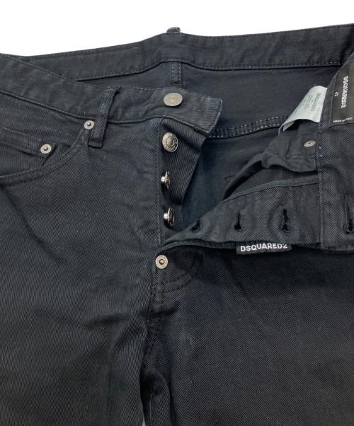 DSQUARED2（ディースクエアード）DSQUARED2 (ディースクエアード) SKATER JEAN ブラック サイズ:42の古着・服飾アイテム