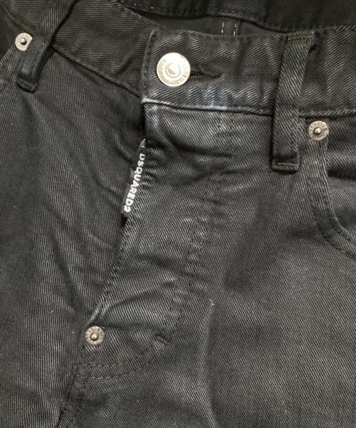 DSQUARED2（ディースクエアード）DSQUARED2 (ディースクエアード) SKATER JEAN ブラック サイズ:42の古着・服飾アイテム