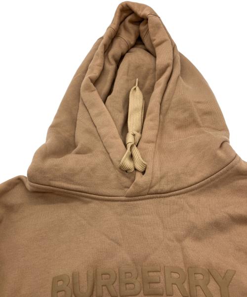 BURBERRY（バーバリー）BURBERRY (バーバリー) LOGOPRINTCOTTONHOODIE ベージュ サイズ:Mの古着・服飾アイテム