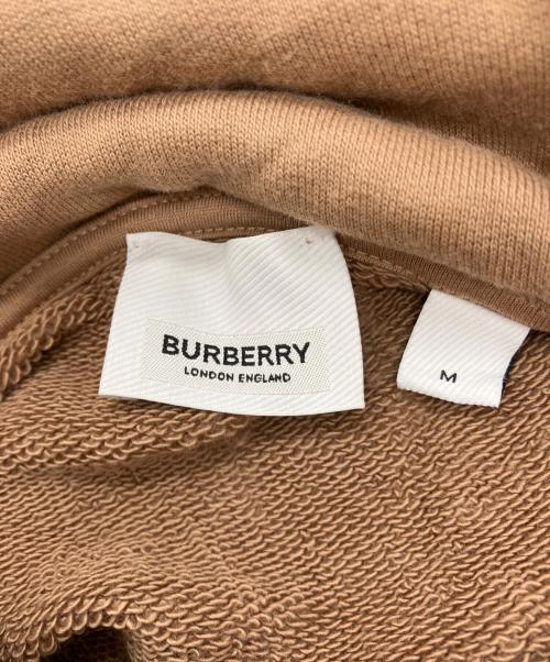 BURBERRY（バーバリー）BURBERRY (バーバリー) LOGOPRINTCOTTONHOODIE ベージュ サイズ:Mの古着・服飾アイテム