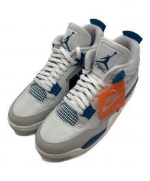NIKE（ナイキ）の古着「Air Jordan 4 Retro "Industrial Blue"」｜ホワイト×ブルー