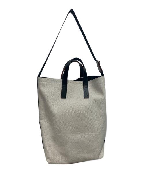 hALON（ハロン）HALON (ハロン) EVERYDAY キャンバス トートバッグ グレーの古着・服飾アイテム