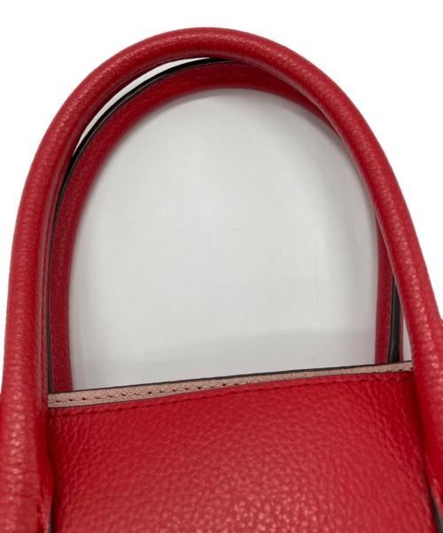 Kate Spade（ケイトスペード）Kate Spade (ケイトスペード) エヴァ スモール サッチェル レッドの古着・服飾アイテム