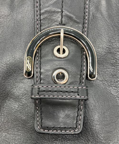 COACH（コーチ）COACH (コーチ) 2WAYショルダーバッグ ブラックの古着・服飾アイテム
