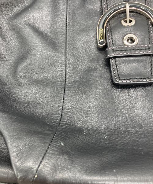 COACH（コーチ）COACH (コーチ) 2WAYショルダーバッグ ブラックの古着・服飾アイテム