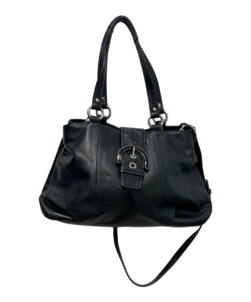 COACH（コーチ）COACH (コーチ) 2WAYショルダーバッグ ブラックの古着・服飾アイテム