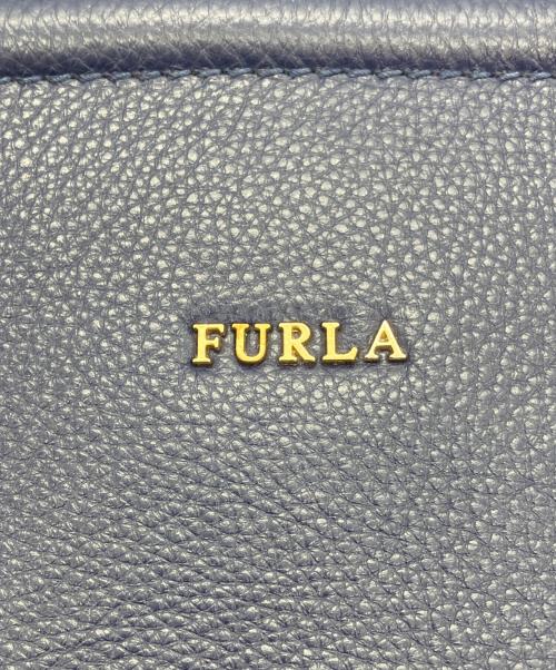 FURLA（フルラ）FURLA (フルラ) カレッジトートバッグ ブルー サイズ:-の古着・服飾アイテム