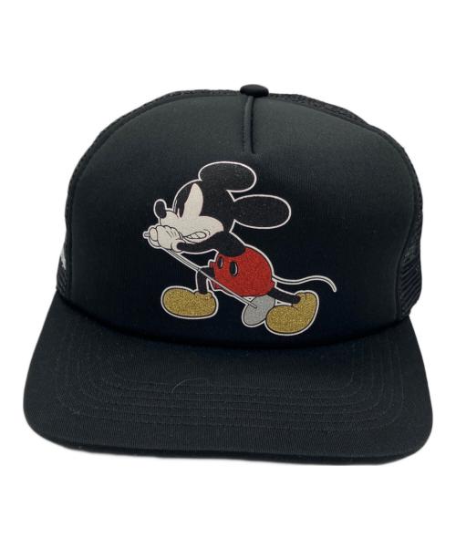 SUPREME（シュプリーム）Supreme (シュプリーム) NUMBER (N)INE (ナンバーナイン) Mickey Mesh cap　 25FW ブラックの古着・服飾アイテム