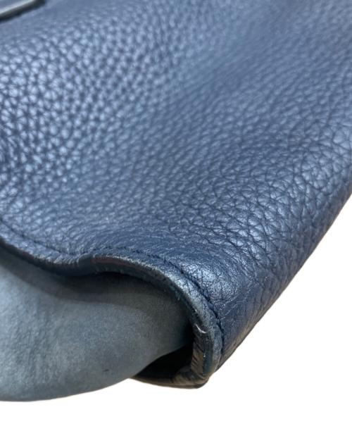 TOD'S（トッズ）TOD'S (トッズ) 2WAYレザーバッグ ネイビー×グレー サイズ:-の古着・服飾アイテム