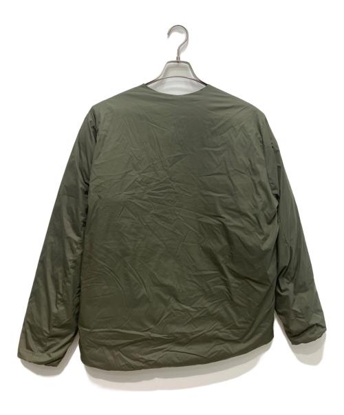 NANGA（ナンガ）NANGA (ナンガ) URBAN RESEARCH DOORS (アーバンリサーチドアーズ) 別注インナーダウン グリーン サイズ:Lの古着・服飾アイテム